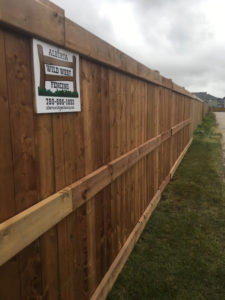 6' Brown Treated Privacy