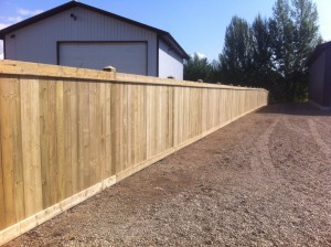 6' Wood Privacy Fence
