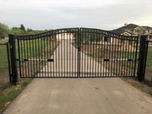 Black Ornamental Gate